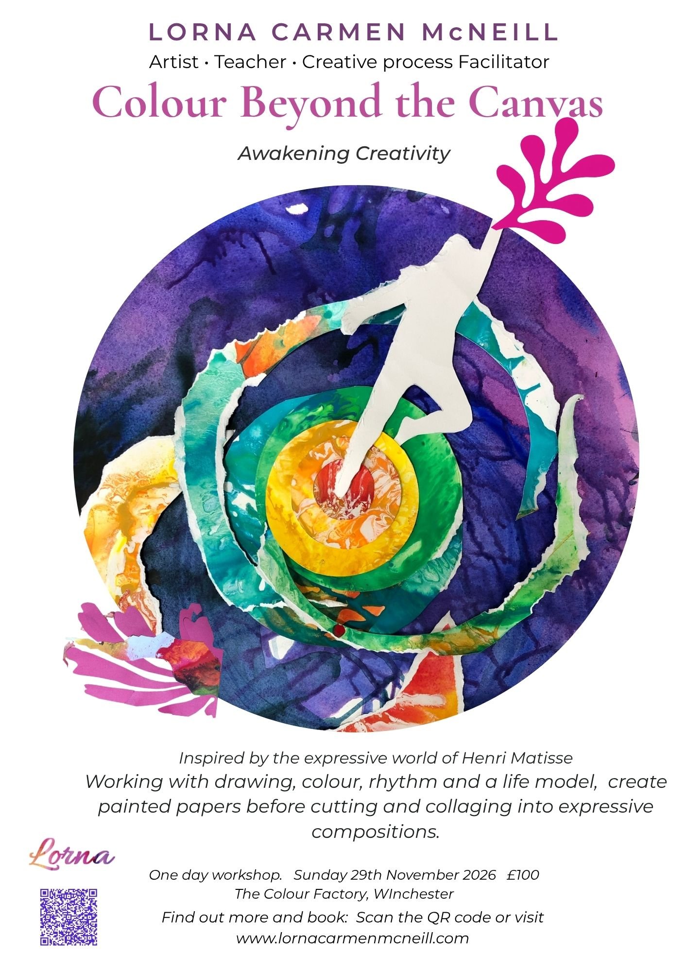 COLOUR BEYOND THE CANVAS: Inspired by the expressive world of Henri Matisse. 29th November 2026 2 COLOUR BEYOND THE CANVAS: Inspired by the expressive world of Henri Matisse. 29th November 2026 - Image 2