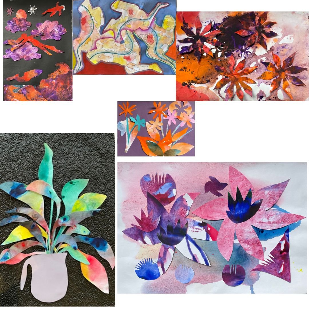 COLOUR BEYOND THE CANVAS: Inspired by the expressive world of Henri Matisse. 29th November 2026 3 Student work inspired by Matisse